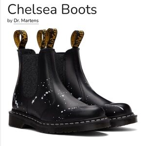 DR MARTENTS X NEIGHBORHOOD SMOOTH LEATHER CHELSEA BOOTS S,Size 4 UK / 6 US